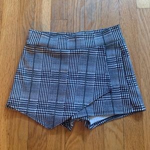 Kids Plaid Envelope Skirt